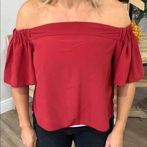 Off the shoulder top